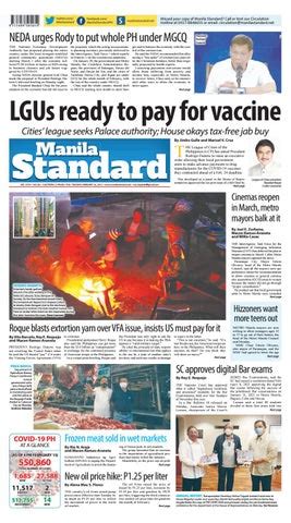 Manila Standard Newspaper Subscription .